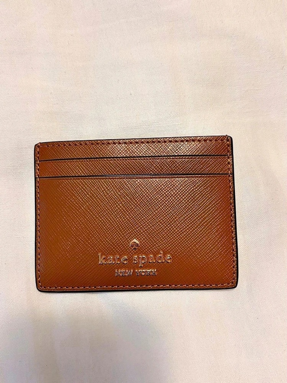 Kate Spade Card Holder in Brown Like New